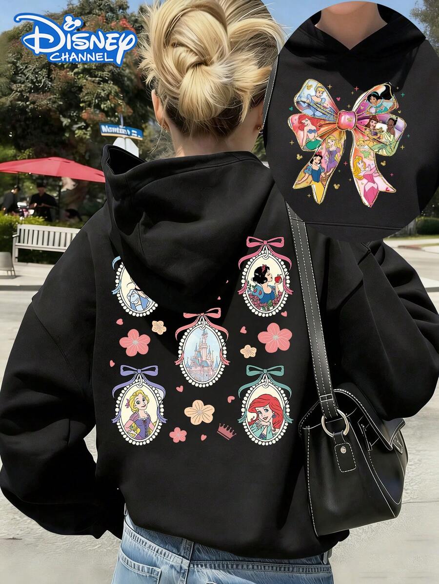 Disney Sudaderas y Hoodies para Mujer - Negro - Ver 1