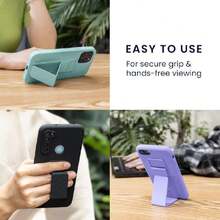 Compatible Case For Apple 16 - Mobile Phone Case With Stand And Finger Grip Mint, 41876143 - 淡紫色 - 查看 6