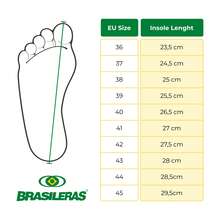 Brasileras BRAZILIAN - Beach And Pool Sandal - Coastal - Flip Flop With Non-Slip Sole - For Men And Women - Sizes 36 To 45 EU - Black - View 6