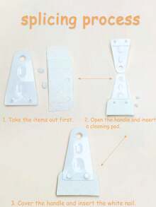 1/2pcs Handheld Blind/Window Cleaner, Vent Cleaner, Removable Microfiber Duster Cover, Suitable For Air Conditioner, Car Vent, Electric Fan Slot, Home, School, Hotel, Christmas Cleaning Tool (2pcs Set/1pc Set Optional) - Multicolor - View 9