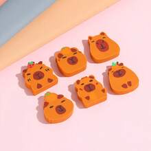 50pcs New Capybara Shaped Cute Erasers, Gift & Prize - Sets - View 1