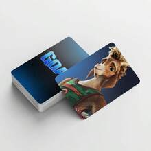 Tarjetas fotográficas láser de la película GOAT, álbum de colección de fans de impresión HD a doble cara, multifuncional y práctico, retratos de alta definición Tarjetas coleccionables LOMO, se pueden coleccionar o decorar, un regalo pensado para fans y amigos - Multicolor - Ver 7