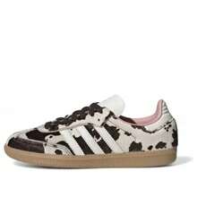 Adidas Wmns Samba OG 'Maroon Cream White Gold'IH3979 Christmas Gift | Retro Heritage Style, Timeless Silhouette - 乳牛紋印花 - View 1