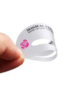 24pcs Reusable Eyebrow Stencils & Razor - Perfect Eyebrow DIY Tool Kit, Create Flawless Brows, 24pcs Reusable Silicone Eyebrow Stencils, Eyebrow Stencil Cards, Eyebrow Painting Stencil Cards, Eyebrow Sticker - Multicolor - View 5