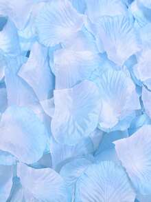 100pcs Multi-Color Artificial Rose Petals - Essential For Weddings! Beautiful Romantic Design, Made Of High-Quality Soft Non-Woven Fabric, Realistic 3D, Wrinkle-Resistant And Long-Lasting - View 7