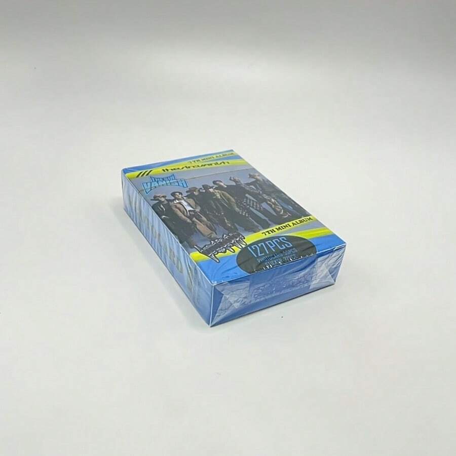 1pc Pop Group E N New Album Photo Cards, Games & Collection Set, Includes 55pcs LOMO Cards + 72pcs Mini Stickers, Idol Merchandise, Suitable As Birthday Gift For Pop Music Fans - Multicolor - View 1