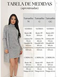 Winter Set: Cardigan + Tank Dress With Lace Collar - Army Green - View 6