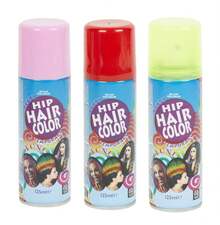 Laca  para el pelo  Colorante lavable para Fiestas colores intensos y variados - Ver 7
