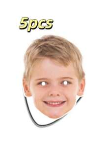 1/5/10/20pcs Customizable Face Mask With Rope & Elastic, Funny Personalized Big Head Mask, Suitable For Birthday, Wedding, Hen Party, Bride Party Decoration, Mask Props Gift For Friends & Family - Multicolor 2 - View 9