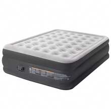 18.5" Air Mattress With Built-In Pump, Inflatable AirBed, Gray Camping - 灰色 - 查看 7