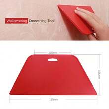 Wallpaper Smoothing Tool Kit For Contact Paper Peel And Stick Wallpaper Car Wrap Vinyl Window Tint Glass Film Transparent Blue Anti-Bubble And Scratch-Resistant - 基本套裝 - 查看 4