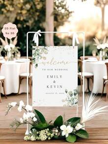 1 tấm áp phích đám cưới cá nhân hóa, mẫu bảng chào mừng tiệc cưới tùy chỉnh, bảng chào mừng đám cưới cá nhân hóa, bảng chào mừng tiệc cưới tùy chỉnh, logo chào mừng tiệc cưới tùy chỉnh, quà tặng tùy chỉnh, cờ, biển nhận diện lối vào tiệc cưới, hành lang, trang trí ngoài trời, đám cưới, trang trí đám cưới, đồ dùng tiệc tốt nghiệp 2026, quà tốt nghiệp, quà Ngày của Mẹ (nữ) - Nhiều màu - Xem 2