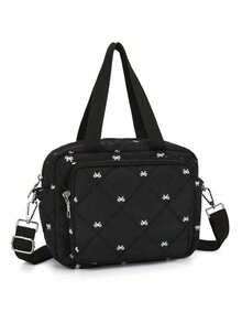 1pc INS Style Girls' Handbag, Crease-Resistant Children's Shoulder Bag, Fashion Embroidered Maternity & Baby Bag - Multicolor - View 11