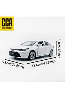 TOYOTA 1:43 丰田卡罗拉合金压铸车模，行驶顺畅，车门可开，收藏玩具，节日礼物 - 彩色 - 查看 3