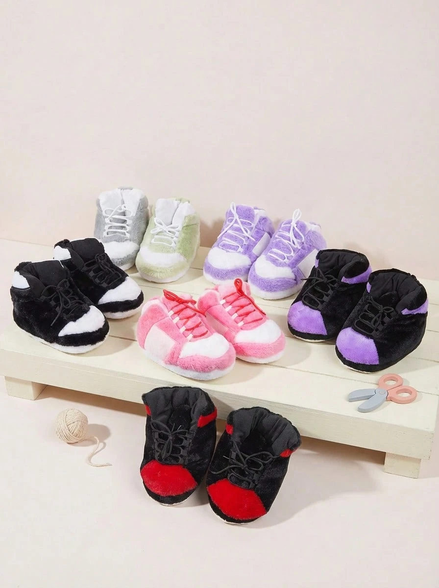 POKOJA LAND Creative Drag Plush Rabbit Fur, Soft And Comfortable, Warm, Home, Halloween, Christmas, Thanksgiving, Perfect Birthday Gifts - Multicolor - View 1