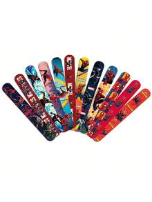 Marvel 12pcs Spider Man Pop Rings - Birthday And Classroom Rewards Superhero Party Gifts New Year's Gift, Valentine's Day Gift, Easter Gift - Multicolor - View 3