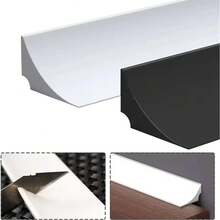 Silicone Sealing Strip For Kitchen Countertop, Bathroom Sink, Stove Edge, Self-Adhesive Waterproof Caulk - Grey - View 5