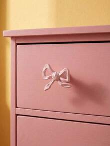 5pcs+ Set Includes Wrench, Pink Bow Decor Knobs For Bedroom, Vanity, Wardrobe, Decorative Bow Pull Handles With Screws, Suitable For Bathroom Or Entryway Storage, Towel Rack, Small Gifts - Multicolor - View 6