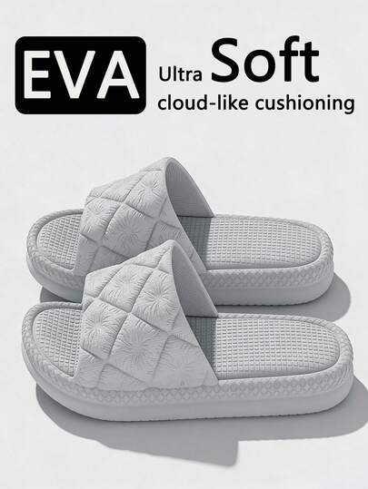Dép đi trong nhà CozyCloud EVA siêu mềm mại và thoải mái dành cho nam và nữ - Dép đi trong nhà chống trượt, đế dày, êm ái như mây, nhẹ, chống thấm nước, thích hợp sử dụng trong nhà, spa, hồ bơi. Đế lót mềm mại, êm ái cho cả ngày thư giãn, nhiều màu sắc để lựa chọn.