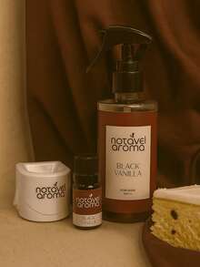 Electric Diffuser Kit, Home Spray And Perfumed Water Essence For The Room - Black Vanilla - View 1