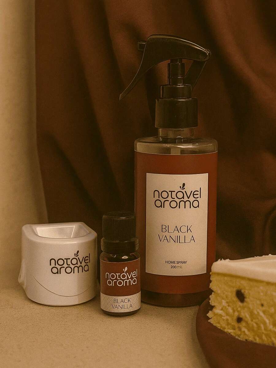 Electric Diffuser Kit, Home Spray And Perfumed Water Essence For The Room - Black Vanilla - View 1