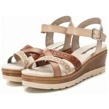 Refresh Platform Sandals 190-172682 For Women In Color Beige - Beige - View 3