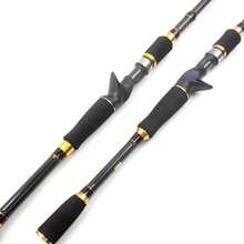 SEACHASER 1.8m-2.7m Carbon Fiber Telescopic Fishing Rod, Medium Power, Suitable For Sea Fishing And Boat Fishing - Black - View 6