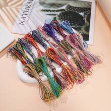 72 Nylon Segment Dyed Jade Thread Gradient Woven Bracelet Rope DIY Pendant Red Rope Chinese Knot Bead Accessory Thread - Multicolor - View 1