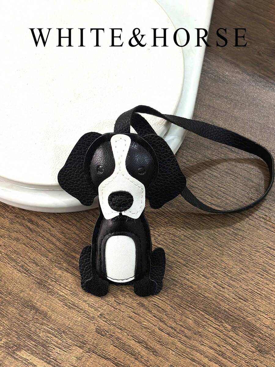 Ins-Blogger Style Sausage Dog Chocolate Niche Personalized Baseball Key Chain Bag Pendant Couple Braided Lanyard Keychain Bag Charm Purse Charm Keyring - Black - View 1