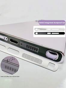 合金极简防尘塞 2 件装 金属防尘贴 适用于 Galaxy S24 Ultra/S26 Ultra/S26/S25/S26+,集成金属扬声器防尘网,极简充电口防尘塞,金属防刮膜 春季礼物 生日周年纪念 - 黑色 - 查看 5