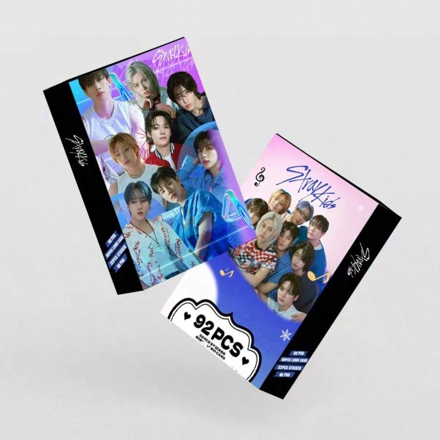 92 pièces (60 petites cartes + 32 autocollants) Cartes B/T/S haute définition recto-verso, impression claire et couleurs riches. Marchandise d'idole populaire, convient aux adolescents et aux jeunes adultes, parfait pour la collection, la décoration et les cadeaux. Cadeau parfait pour les étudiants et les amis - Multicolore - Voir 1