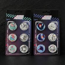 ONE PIECE Alien Stage Rabbit Series Blind Box Mini Button Pins Pack, Officially Licensed Anime ALNST Collectible Merch For Ita Bags - Multicolor - View 5