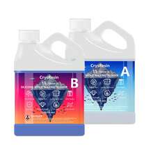 Cao su silicon lỏng màu xanh lam 38,8 oz, dùng để làm - Đông cứng nhanh tỷ lệ pha 1:1, không tạo bọt và đông cứng bằng nhiệt, lý tưởng để đúc nhựa, in 3D, khuôn nến/trang sức, đồ thủ công DIY, chất lượng cao và dễ sử dụng, đồ thủ công DIY | Đổ chính xác | Silicone bền để làm đồ vật - Nhiều màu - Xem 14
