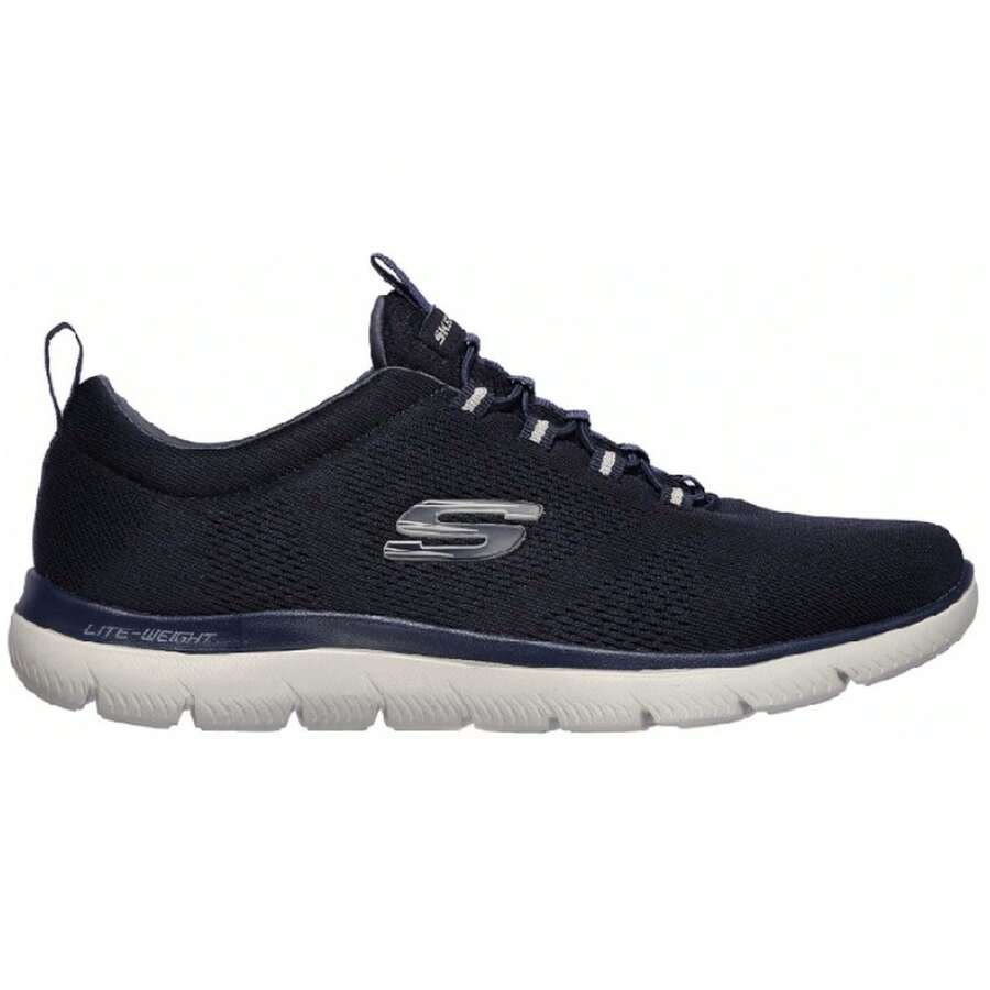 Skechers Men Casual Athletic Shoes - Blue - View 1