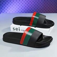 Men's Casual Daily Wear, Vacation, Beach Sandals, Spring/Summer - Black - View 2