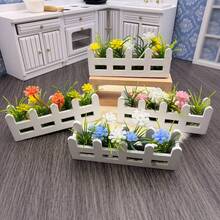 22 estilos de plantas en maceta decorativas en miniatura para casa de muñecas, plantas verdes realistas a escala 1:12 1:6 para casa de muñecas, suculentas, camas de flores, jarrones, accesorios decorativos para cocina, dormitorio, sala de estar, baño y jardín de la casa de muñecas - Multicolor - Ver 10