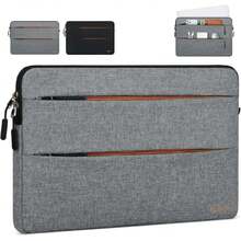 Funda Laptop 13-14 Pulgadas Impermeable Funda para Laptop Duradero Estuche para Laptop Adecuado para MacBook Pro/HP//ASUS/,Gris S,41841745 - Marfil - Ver 1