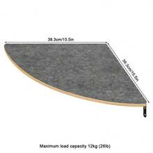 1 件壁挂式猫梯猫栖木，用于玩耍、攀爬和跳跃的木制猫墙架，猫墙家具，最大承重 12 公斤（26 磅） - 彩色 - 查看 19