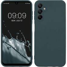 Case Compatible With Samsung Galaxy A14 5G - With Raised Edges - Suitable For Wireless Charging - Matte Dark Slate, 41808669 - 灰色 - 查看 1