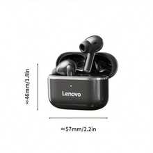 Lenovo EA230-5.4 Bluetooth Earphones: In-Ear Noise Cancelling, Low Latency, HD Calling, Stereo Sound, Compatible With Multiple Devices - Sakura White - View 9