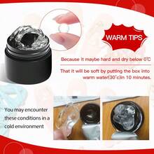 MSRUIOO 10毫升固体指甲贴纸凝胶胶水，超强粘性UV凝胶指甲胶，速干丙烯酸胶水，适用于假指甲贴纸 - 無色 - 查看 4