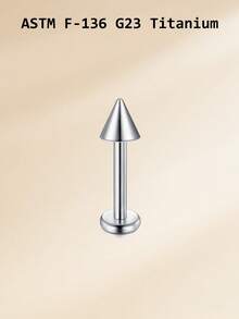 CIZME Cincin Bibir Lancip Paduan Titanium 16G dengan Ulir Internal, Labret, Medusa, Monroe, Cincin Bibir Ular, Perhiasan Tindik Tulang Rawan 18G, Helix, Tragus, Conch, Rook, Cocok untuk Wanita dan Pria, Ukuran: 6mm, 8mm, 10mm, 12mm - Gaya runcing - View 14