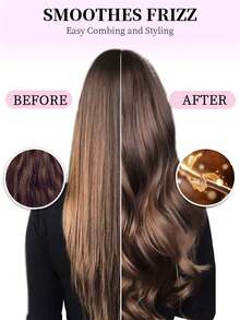 Lược uốn tóc có tay cầm tiện dụng, thích hợp để duỗi tóc xoăn loại 3A-4C, dùng tại nhà và salon. - Nhiều màu - Xem 10