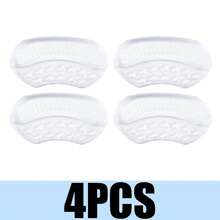 4pcs Super Soft Silicone Heel Grips, Anti-Friction, Anti-Slip For Women High Heels, Fits Most Sizes, Adjustable Half Size - Multicolor - View 11