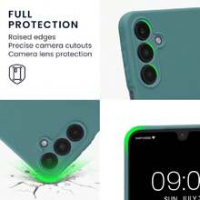 Compatible Case For Samsung Galaxy A16 5G - With Raised Edges - Wireless Charging Compatible - Arctic Night Matte, 41808668 - 香檳色 - 查看 5