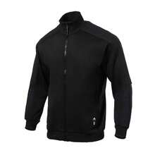 Adidas男裝外套春季新款武極系列訓練運動健身休閒立領外套JI8703 - 黑色 - 查看 6