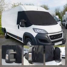 Windscreen Cover Black Out Blind Wrap For Vauxhall Vivaro - Black - View 7