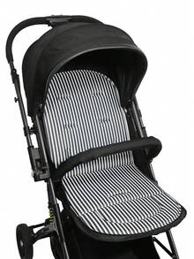1pc Baby Stroller Seat Cushion, Fits Most Stroller Models, Breathable Fabric Stroller Seat Pad, Ensures Comfort And Support During Travel, Suitable For 0-3 Years Old Infants - Multicolor - View 12