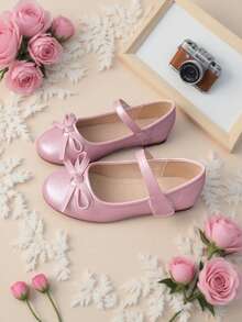 Nuevos zapatos planos cómodos y suaves de moda para niñas - Rosa - View 5