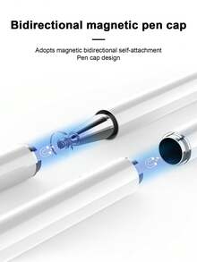 Magnetic Pen Cap Capacitive Stylus Pen Suitable For Smartphones, Tablets, Drawing, Writing - Multicolor - View 4